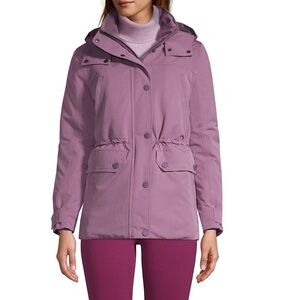 Lands’ End Mystical Grape Expedition Waterproof Winter Down Jacket Size 2X